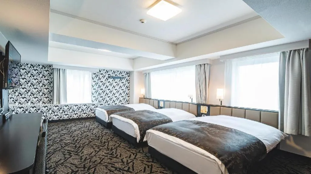Apa Hotel Sapporo-Susukino-Ekiminami 3*, Sapporo Japonsko